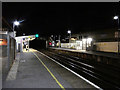 On Totton Station platform