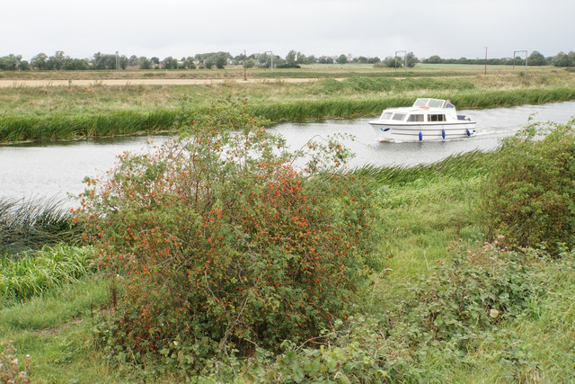 Pleasure boat on the Great Ouse