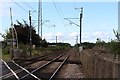 The East Coast Mainline north of Christon Bank