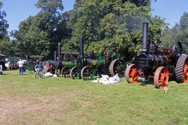 Shrewsbury Steam Rally - steam engines