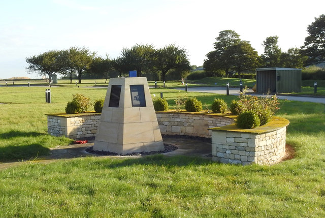 Memorial to USAAF at RAF Barkston Heath