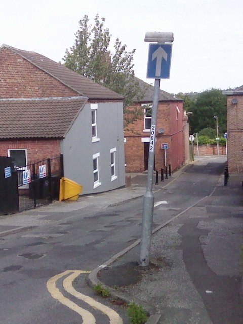 UK 1 Way Street Sign