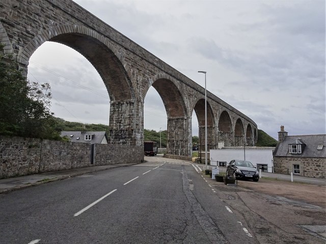 Old railway viaduct, Cullen