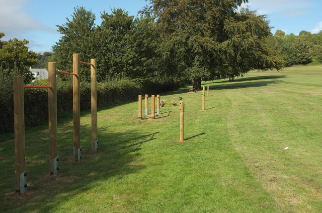 Fitness installation, King George V playing fields, Torquay