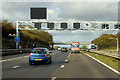 SP9935 : Northbound M1 near to Steppingley by David Dixon