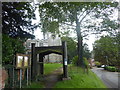 The approach to St Mary Magdalen Church, Walkeringham