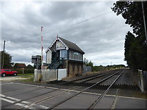 SK7889 : The site of Beckingham station by Marathon