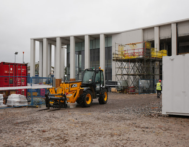 Inverness Justice Centre under construction