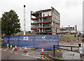 NH6646 : Inverness College demolition by Craig Wallace