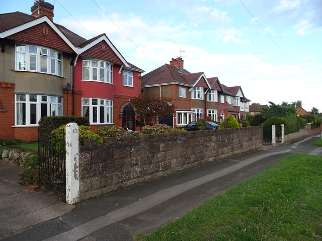 Houses on Doxey Road