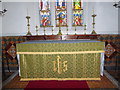 SM8602 : St Mary Angle: altar by Basher Eyre