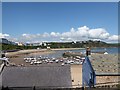 Tenby Beach as seen from St Julian