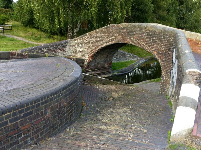 Bridge at Smethwick Top Lock, Birmingham Canal