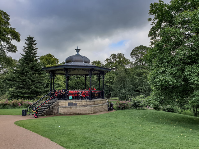 Bandstand, Pavilion Gardens, Buxton