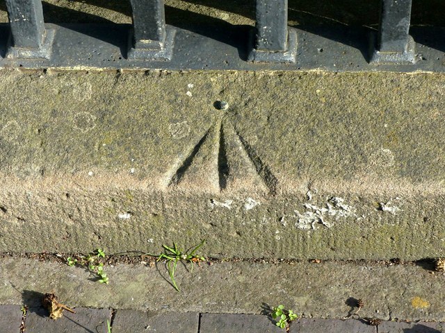 Rivet bench mark, Galton Bridge, Smethwick