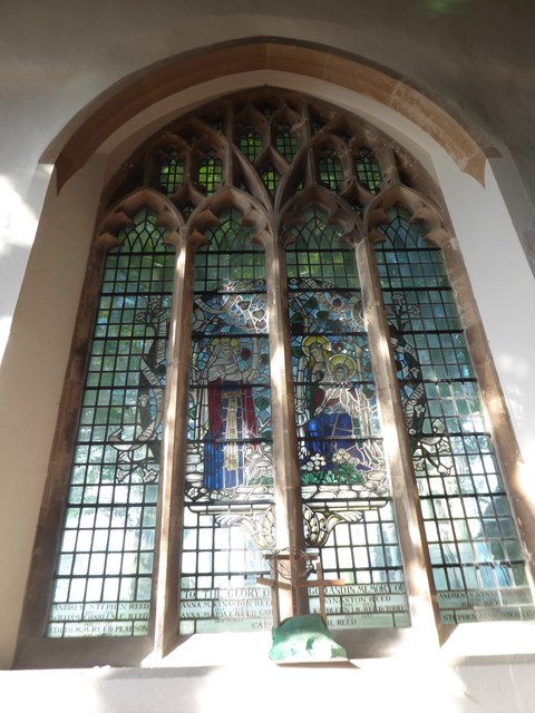 St Mary, Tenby: stained glass window (2)