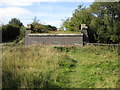 Railway bridge abutment