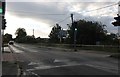 Pedestrian crossing on Main Road, Hanborough