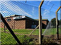 Costcutter behind a fence, Eglwys Brewis, Vale of Glamorgan