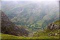 Gwastadnant from the Snowdon Mountain Railway