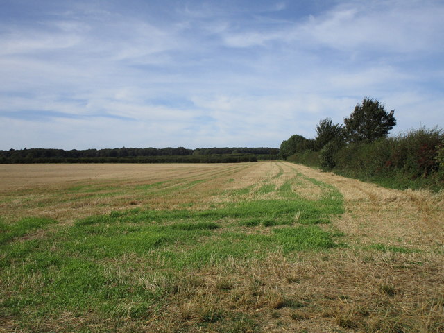 Stubble field near Barnack
