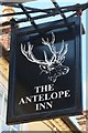 The Antelope Inn sign