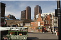 View of towerblocks on Sandell Street from Lower Marsh