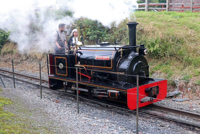 Vale of Rheidol Railway - driver for a... © Chris Allen :: Geograph ...