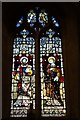 Stained glass window, St Margaret