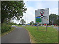 Cycle path near the A361 roundabout