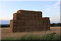 SP1532 : Straw stack in Bourton-on-the-Hill by David Howard