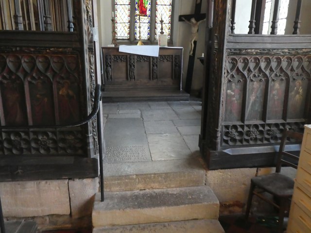 Side chapel screen, St Mary Steps church, Exeter
