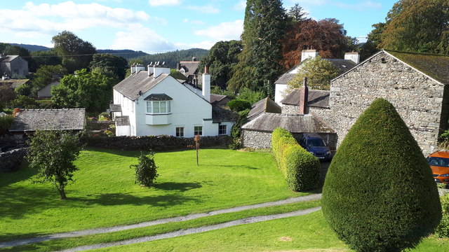 Near Sawrey From Belle Green © David Martin :: Geograph Britain And Ireland