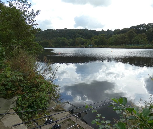 Fishing at Etherow Country Park