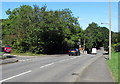 Leafy part of Cowbridge Road, St Athan