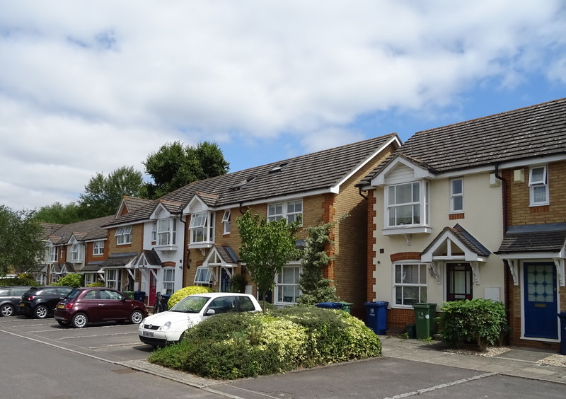 Houses on Prestwich Place, New Botley © JThomas ccbysa/2.0