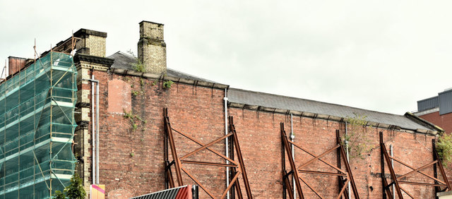 Former Riddel's warehouse, Ann Street, Belfast - September 2019(2)