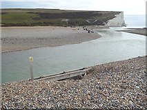 TV5197 : Mouth of the Cuckmere River by Oliver Dixon