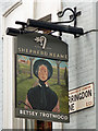 Sign for The Betsey Trotwood, Farringdon Road, EC1