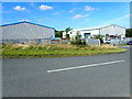 Industrial units near The Loughross Road junction with the A37 (Concession Road)