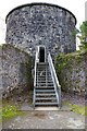 V9354 : Ilnacullin/Garinish Island, Co. Cork - entrance to the Martello Tower by P L Chadwick