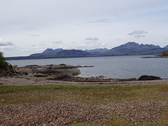 The Cuillin from Tokavaig bay