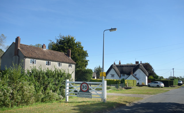 Blackthorn Village Sign