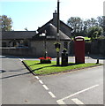 Grass triangle in the centre of Gileston