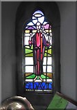SM8412 : St Mary, Talbenny: stained glass window (IV) by Basher Eyre