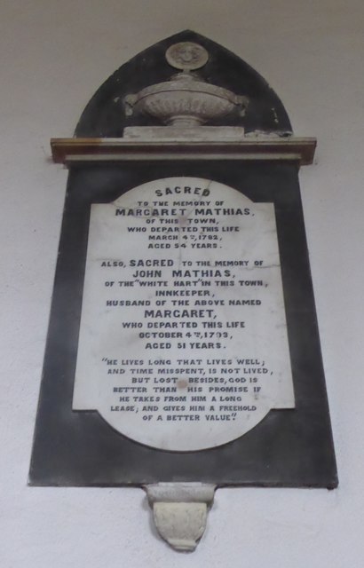 St Mary, Cardigan: memorial (13)