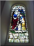 SM9537 : St Mary, Fishguard: stained glass window (9) by Basher Eyre