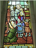 SM9537 : St Mary, Fishguard: stained glass window (16)  by Basher Eyre