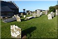SM9339 : St. Gwyndaf, Llanwnda: churchyard (a) by Basher Eyre
