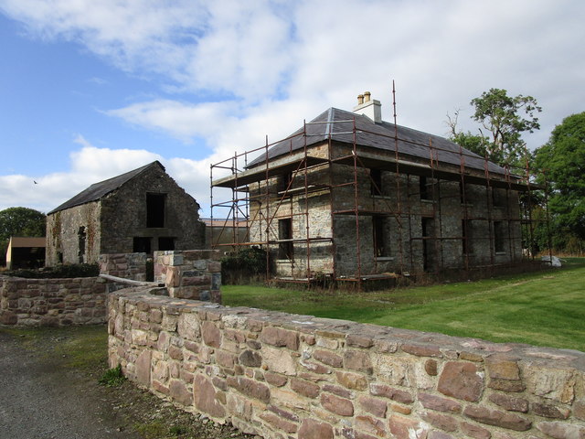 House under restoration near Roskeen © Jonathan Thacker :: Geograph Ireland